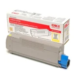 Original OEM Toner Oki C5800 (43324421) (Yellow)