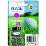 Original OEM Ink Cartridge Epson 34xl (C13T34734010) (Magenta)