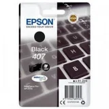 Original OEM Ink Cartridge Epson 407 (C13T07U140) (Black) for Epson WorkForce Pro WF-4745DTWF