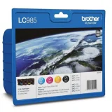 Original OEM Ink Cartridges Brother LC-985 CMYK (LC985VALBP) (multi pack) for Brother DCP-J140W
