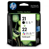 Original OEM Ink Cartridges HP 21 + 22 (SD367AE) (multi pack)