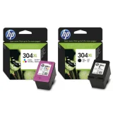 Original OEM Ink Cartridges HP 304 XL (N9K08AE, N9K07AE) (multi pack)