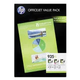 Original OEM Ink Cartridges HP 935 XL CMY (F6U78AE) (3-pack) for HP OfficeJet Pro 6830