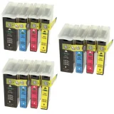 3x Compatible Ink Cartridges 100XL CMYK (14N1912) (multi pack) for Lexmark Impact S305