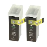 Compatible Ink Cartridges 100XL BK for Lexmark (14N0848) (Black) (2-pack)
