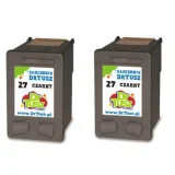 Compatible Ink Cartridges 27 for HP (CC621A) (Black) (2-pack)