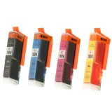 Compatible Ink Cartridges CLI-551 CMYK for Canon (6509B008, 6509B009) (4xpack)