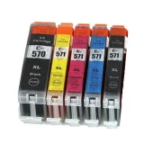 Compatible Ink Cartridges PGI-570/CLI-571 CMYK for Canon (0372C004) (multi pack)